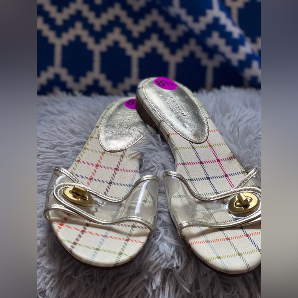 Coach slippers